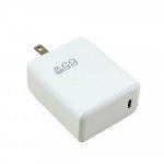 Wholesale 65W GaN USB-C Wall Charger with Fast Charging Power Delivery and Macbook Compatible for Universal Cell Phone, Device and More (White)