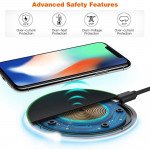 Wholesale Top-Rated Wireless Charger for Phones: Fast, Reliable, and Easy to Use Qi Standard for Universal Cell Phones and Qi Compatible Device (White)