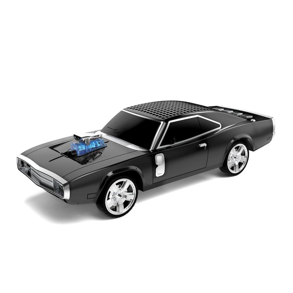 Retro Ride Bluetooth Speaker: Super Charge Car Design WS-1968