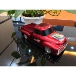 Wholesale Pickup Truck Design Portable Wireless Bluetooth Speaker with Radio WS538 for Universal Cell Phone And Bluetooth Device (Red)