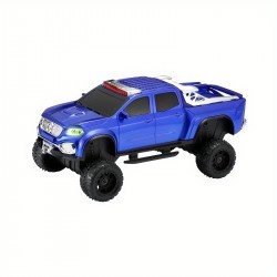 Monster Truck Bluetooth Speaker with LED Lights & Engine Sound Effect FM/TF/USB WS-X65 for Universal Cell Phone And Bluetooth Device (Blue)
