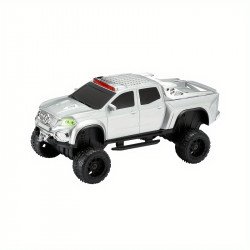 Monster Truck Bluetooth Speaker with LED Lights & Engine Sound Effect FM/TF/USB WS-X65 for Universal Cell Phone And Bluetooth Device (White)