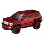 Wholesale SUV Car Shaped Compact Rugged Design Boombox Bluetooth Wireless Speaker with LED Lights WS1869 for Universal Cell Phone And Bluetooth Device (Red)