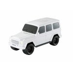 SUV Shaped Compact Rugged Off-Road Vehicle Design Bluetooth Wireless Speaker with LED Lights WS591 for Universal Cell Phone And Bluetooth Device (White)