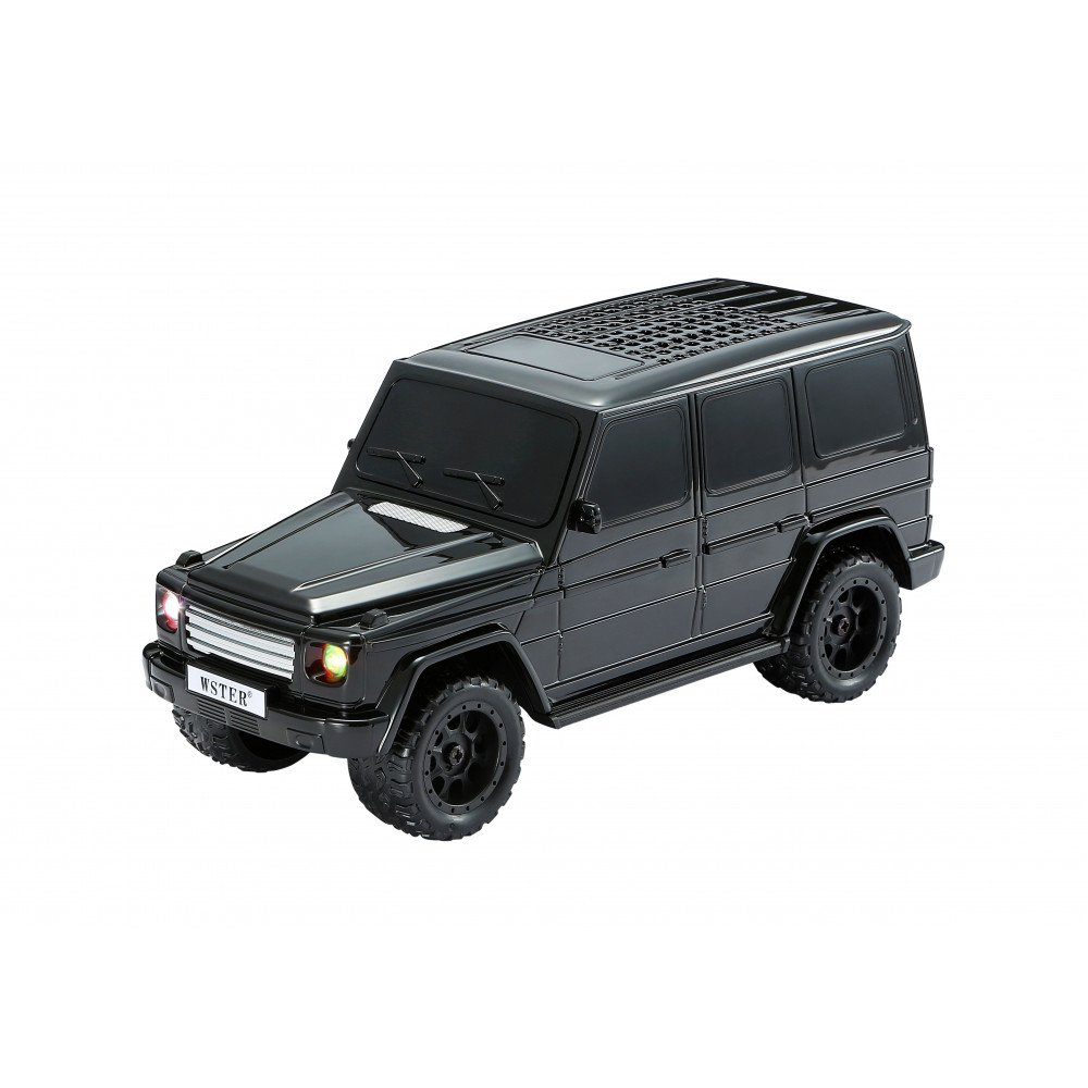 SUV Shaped Compact Rugged Off-Road Vehicle Design Bluetooth Wireless Speaker with LED Lights WS591