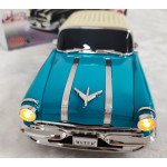 Wholesale 1958 Chevy-Inspired Vintage Car Design Bluetooth Speaker with LED Lights Portable Audio WS598 for Universal Cell Phone And Bluetooth Device (Green)