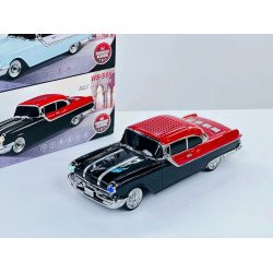 1958 Chevy-Inspired Vintage Car Design Bluetooth Speaker with LED Lights Portable Audio WS598 for Universal Cell Phone And Bluetooth Device (Black)