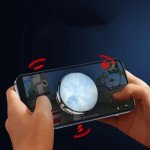 Wholesale Magnetic Gaming Phone Cooler Fan with RGB Lights - Fast Cooling for Mobile Devices X18 for Universal Cell Phone And Bluetooth Device (Black)