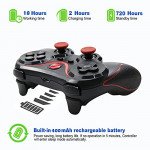 Wholesale Android iPhone iOS Compatible Wireless Key Mapping Gamepad Joystick Controller (Read Manual for Instructions) for Universal Gaming Platforms (Black)