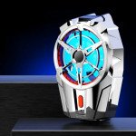 Wholesale RGB Gaming Phone Cooling Fan with Clip - Fast Portable Battery-Powered Cooler for Mobile Devices X52 for Universal Cell Phone And Bluetooth Device (Silver)