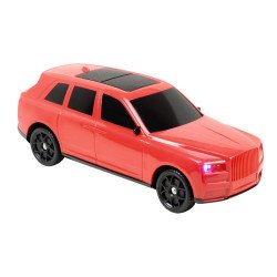 Luxury SUV Style Portable Bluetooth Speaker - Solar-Charged, Media-Ready, High-End Design X702 for Universal Cell Phone And Bluetooth Device (Red)