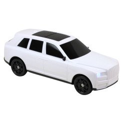 Luxury SUV Style Portable Bluetooth Speaker - Solar-Charged, Media-Ready, High-End Design X702 for Universal Cell Phone And Bluetooth Device (White)