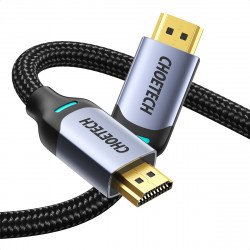 6 Foot HDMI 2.1 cable 8K 60Hz 48Gbps / 4K 144Hz / 2K 165 Hz 3D Dynamic HDR for HMDI Cable Port Devices (Black)
