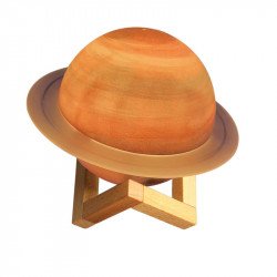 Planet Design Round Shape Portable Wireless Bluetooth Speaker YM103 for Universal Cell Phone And Bluetooth Device (Orange)