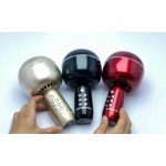 Wholesale Karaoke Sing Music Microphone Portable Handheld Bluetooth Speaker KTV YS09 for Universal Cell Phone And Bluetooth Device (Gold)