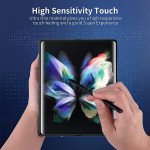 Wholesale HD Clear Ultra Slim Scratch Resistance Flexible TPU Film Front and Back Full Coverage Screen Protector Bubble Free Case Friendly for Samsung Galaxy Z Fold 5 (Clear)