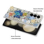Wholesale Luxury Diamond Crystal Rhinestone Glitter Shiny Sparkle Cover Case for Samsung Galaxy Z Fold 6 5G (Pink)
