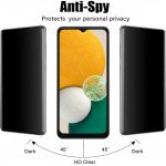 Wholesale Privacy Anti-Spy Full Cover Tempered Glass Screen Protector for Samsung Galaxy A13 5G, A13 4G, A23 5G, A12, A32 5G, A42 5G (Black)