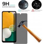 Wholesale Privacy Anti-Spy Full Cover Tempered Glass Screen Protector for Samsung Galaxy A13 5G, A13 4G, A23 5G, A12, A32 5G, A42 5G (Black)