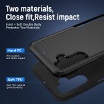 Wholesale Heavy Duty Strong Armor Hybrid Trailblazer Case Cover for Samsung Galaxy A13 5G (Black)