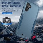 Wholesale Heavy Duty Strong Armor Hybrid Trailblazer Case Cover for Samsung Galaxy A13 5G (Navy Blue)