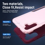 Wholesale Heavy Duty Strong Armor Hybrid Trailblazer Case Cover for Samsung Galaxy A13 5G (Pink)