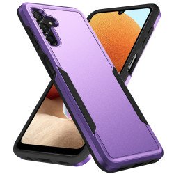 Heavy Duty Strong Armor Hybrid Trailblazer Case Cover for Samsung Galaxy A13 5G (Purple)