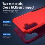 Wholesale Heavy Duty Strong Armor Hybrid Trailblazer Case Cover for Samsung Galaxy A13 5G (Red)