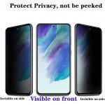 Wholesale Privacy Anti-Spy Full Cover Tempered Glass Screen Protector for Samsung Galaxy A53 5G/A52 5G/A51 5G/A51 4G/S20 FE (Black)