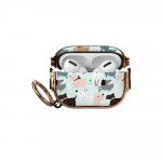 Wholesale Fashion Design Electroplated Full Body Hybrid Locking Lids Airpod Case Cover With Holder Clip for Apple Airpod Pro 2 / 1 (Dog)
