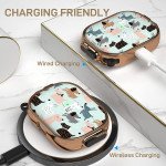 Wholesale Fashion Design Electroplated Full Body Hybrid Locking Lids Airpod Case Cover With Holder Clip for Apple Airpod Pro 2 / 1 (Dog)
