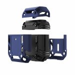 Wholesale Tech Armor Heavy Duty Hybrid Case with Hook for Apple Airpod 2 / 1 (Black)