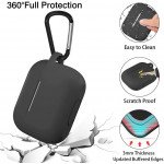 Wholesale Premium Soft Silicone Skin Shockproof Protective Cover with Keychain Carabiner for Apple Airpod 3 (Gen 3 2021) (Purple)