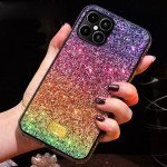 Wholesale Glitter Luxury Sparkle Rainbow Crystal Bling Diamond Case for Apple iPhone 12 / 12 Pro 6.1 (Red Mix)