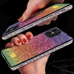 Wholesale Glitter Luxury Sparkle Rainbow Crystal Bling Diamond Case for Apple iPhone 12 Pro Max 6.7 (Red Mix)