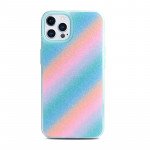 Shiny Glitter Design Armor Hybrid Protective Case for Apple iPhone 13 Pro Max [6.7] (Blue)