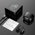 Wholesale Earhook TWS Bluetooth Wireless Headphone Earbuds Gaming Headset With Battery Display for Universal Cell Phone And Bluetooth Device B10 (Black)