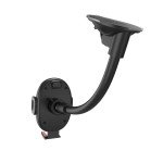 Wholesale Car Windshield Dashboard Long Flexible Suction Cup Arm Cell Phone Holder Mount C036 for Universal Cell Phone (Black)