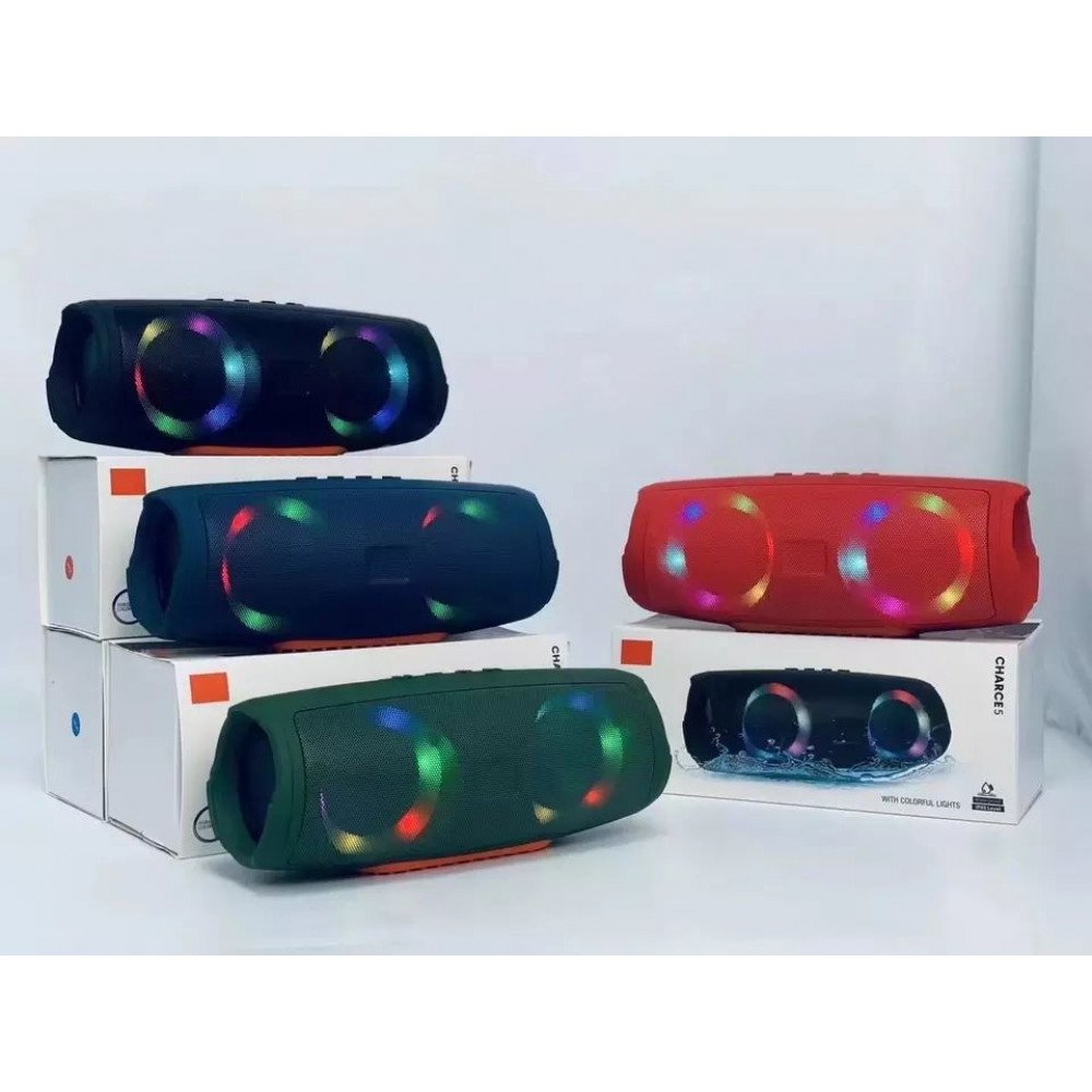 Wholesale Double RGB LED Ring Light Portable Wireless Bluetooth Speaker ...
