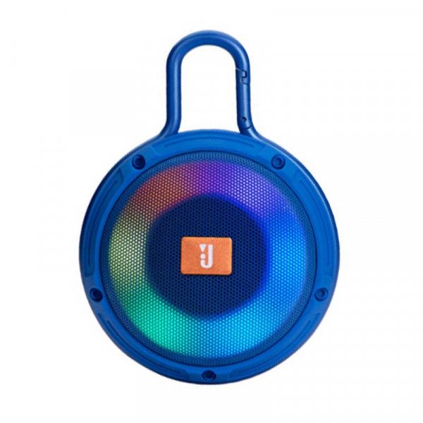 Wholesale Carry To Go RGB LED Light Portable Bluetooth Speaker with Handlebar Hook Clip3 Pro for Universal Cell Phone And Bluetooth Device (Blue)
