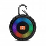 Wholesale Carry To Go RGB LED Light Portable Bluetooth Speaker with Handlebar Hook Clip3 Pro for Universal Cell Phone And Bluetooth Device (Black)