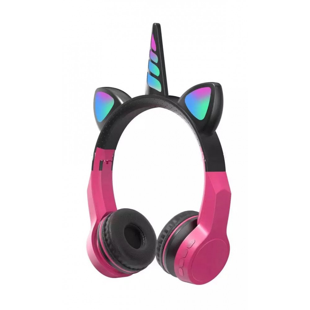Wholesale Unicorn Cat Ear Bluetooth Wireless LED Foldable
