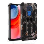 Tuff Armor Hybrid Stand Case with Magnetic Plate for Samsung Galaxy A22 5G (Tree Gray)