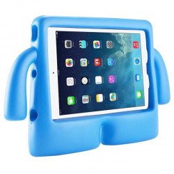 Silicone Standing Monster With Handle Shockproof Durable Protective Cover Case For Kids for iPad Mini 6 [2021] (Blue)