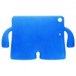 Wholesale Silicone Standing Monster With Handle Shockproof Durable Protective Cover Case For Kids for Apple iPad 10.2 8th / 7th Gen [2020 / 2019], Pro 10.5 (2017) (Blue)