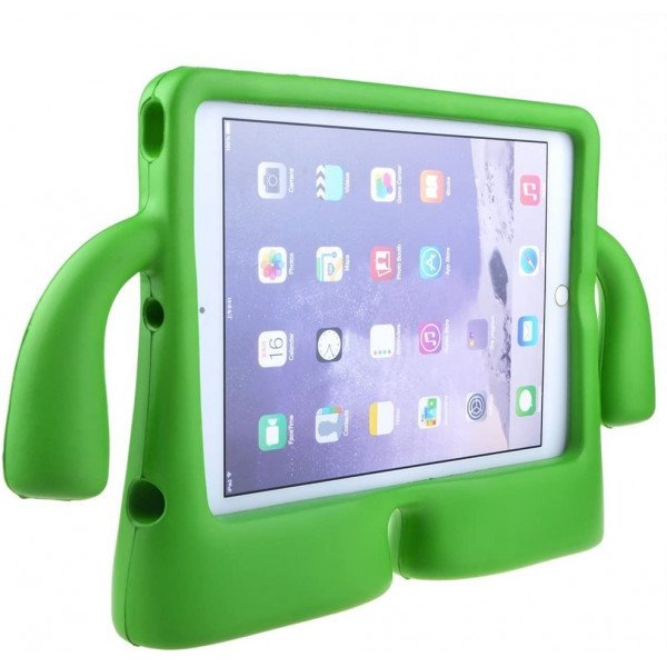 Wholesale Silicone Standing Monster With Handle Shockproof Durable Protective Cover Case For Kids for Apple iPad 10.2 8th / 7th Gen [2020 / 2019], Pro 10.5 (2017) (Green)