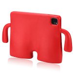 Wholesale Silicone Standing Monster With Handle Shockproof Durable Protective Cover Case For Kids for iPad Air 5 [2022], iPad Air 4 [2020], iPad Pro 11 (2022 / 2021 / 2020) (Red)