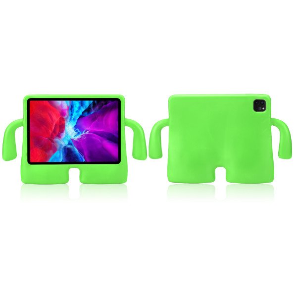 Wholesale Silicone Standing Monster With Handle Shockproof Durable Protective Cover Case For Kids for Apple iPad Air 5 [2022], iPad Air 4 [2020], iPad Pro 11 (2022 / 2021 / 2020) (Green)
