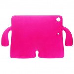 Wholesale Silicone Standing Monster With Handle Shockproof Durable Protective Cover Case For Kids for Apple iPad 10.2 8th / 7th Gen [2020 / 2019], Pro 10.5 (2017) (Pink)