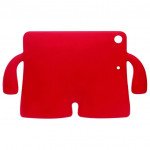 Wholesale Silicone Standing Monster With Handle Shockproof Durable Protective Cover Case For Kids for Apple iPad 10.2 8th / 7th Gen [2020 / 2019], Pro 10.5 (2017) (Red)